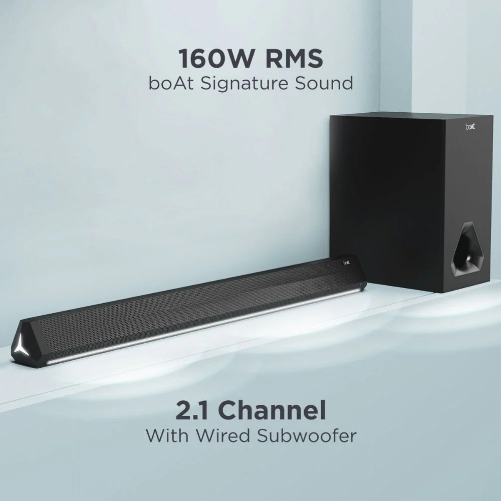 boAt Aavante Bar Aura 100W Soundbar 2.1 Channel - CarrotKart | India's first Open Box ecommerce platform