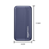 Amazon Basics 20000 mAh Power Bank | 22.5W Fast Charging | Dual Output & Input | Charge 3 Devices Simultaneously | for Smartphones, TWS Earbuds, Speakers, Tablets (Dark Blue) - CarrotKart | India's first Open Box ecommerce platform