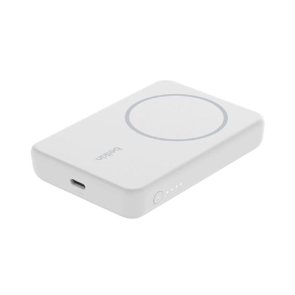 Belkin 5000 mAh Magsafe Wireless Power Bank | 7.5W Wireless Fast Charging | Compatible w/iPhone 17, Air, Pro, ProMax, AirPods, Google Pixel 10, etc. | 2 Years Warranty | Purple - CarrotKart | India's first Open Box ecommerce platform