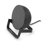 Belkin Boost Charge 10W Wireless Charging Stand + Bluetooth Speaker Optimized for iPhone, Samsung, LG, Sony, and Google Smartphones (Black) - CarrotKart | India's first Open Box ecommerce platform