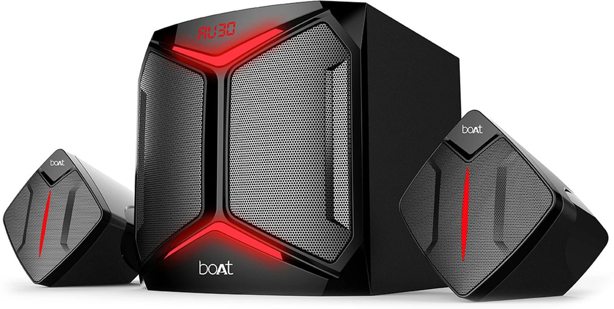 boAt Blitz 2000 Pro 100W Multimedia Speaker 2.1 Channel RGB - CarrotKart | India's first Open Box ecommerce platform