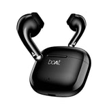 boAt Airdopes 101v2, 35H Battery, ENx Tech, 13mm Drivers, ASAP Charge, Flex-Fit Ear Tips,Stream Ad Free Music via App Support, Bluetooth Earbuds, TWS Ear Buds Wireless Earphones with mic (Pitch Black)
