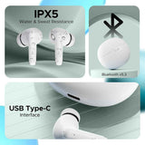BoAt Airdopes 161 ANC TWS Earbuds w/ 32 dB ANC, 50 hrs Playback, 50 ms Low Latency BEASTTM Mode, IWPTM Tech, Dual EQ Modes, 4 Mics with ENx, ASAP Charge, Bluetooth v5.3