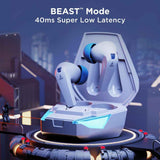 boAt Airdopes 192 Gaming Earbuds with 13mm Drivers, BEAST™ Mode, ENx™ Technology, LED lights, 30 hours of nonstop playback