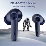 boAt Airdopes 200 Plus Wireless Earbuds with 100 Hours Large Playback, BEAST™ Mode, ENx™ Technology, IPX5 Resistance