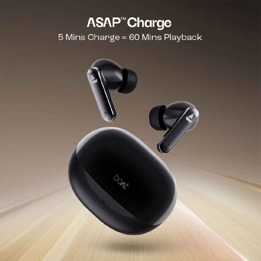 boAt Airdopes 301 Wireless Earbuds with 75 Hours Playback, ENx™ Technology, 10mm Drivers, BEAST™ Mode, IWP™ Technology