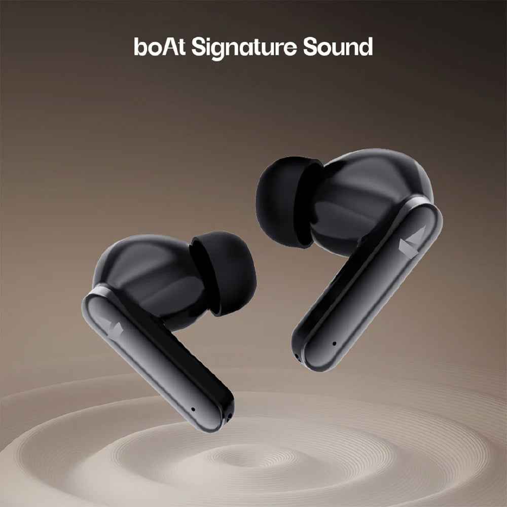boAt Airdopes 301 Wireless Earbuds with 75 Hours Playback, ENx™ Technology, 10mm Drivers, BEAST™ Mode, IWP™ Technology