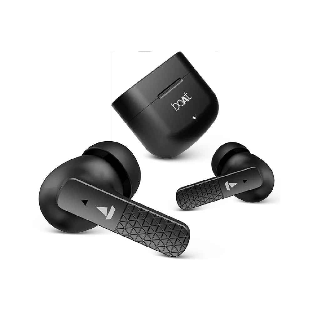 boAt Airdopes 91 Wireless Earbuds with 45 Hours Playback, BEAST™ Mode, ASAP™ Charge, Dual Mics with ENx™ Technology