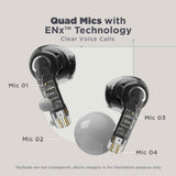 boAt Airdopes Atom 81 Wireless Earbuds with 50 Hours Playback, 13mm Drivers, ENx™ Technology, IPX5 Resistance