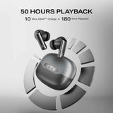 boAt Airdopes Prime 701 ANC (2025 Launch),46dB Hybrid ANC, 50Hr Battery, Real Spatial Audio,Multidevice Connect,App Support, Bluetooth Earbuds, TWS Ear Buds Wireless Earphones with mic (Obsidian Grey)