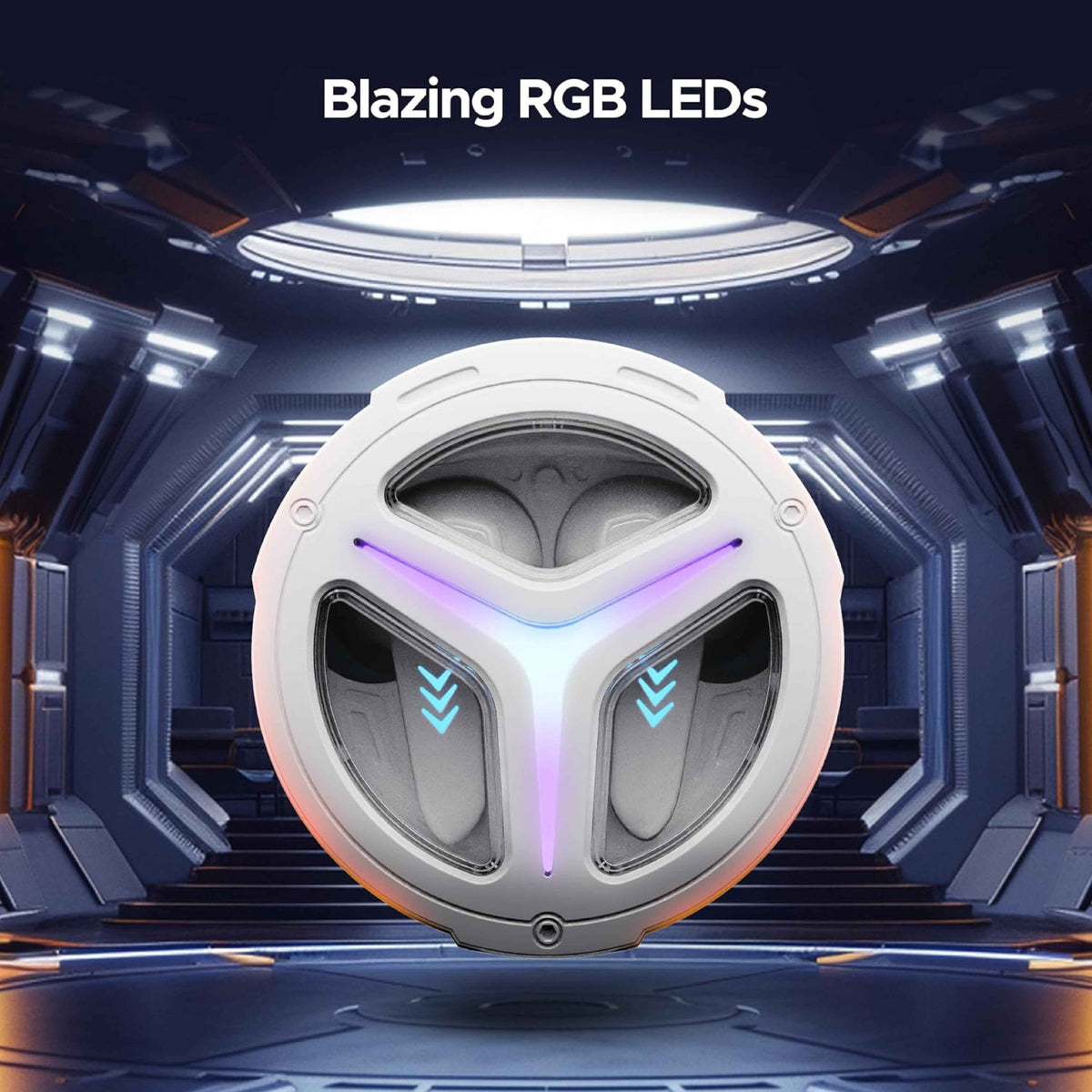 BoAt Immortal 171 Wireless Gaming Earbuds 40ms Low Latency with BEAST™ Mode, 40 Hours Gameplay, IPX5 Water, BT v5.3