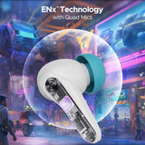 BoAt Immortal 171 Wireless Gaming Earbuds 40ms Low Latency with BEAST™ Mode, 40 Hours Gameplay, IPX5 Water, BT v5.3