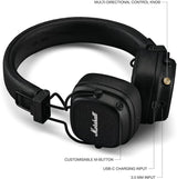 Marshall Major V Wireless On-Ear Headphones, 100 Hours playtime Bluetooth Headset (Black, On the Ear) - CarrotKart | India's first Open Box ecommerce platform