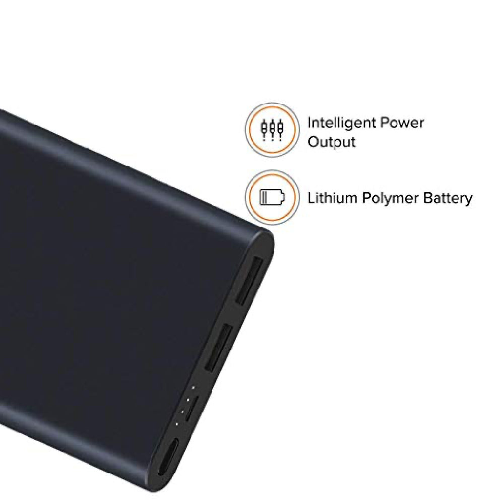 Mi 10000 mAh 18 w Power Bank (Metallic Blue, Lithium-ion, Fast Charging for Mobile, Earbuds, Speaker, Smartwatch, Trimmer, Tablet) - CarrotKart | India's first Open Box ecommerce platform