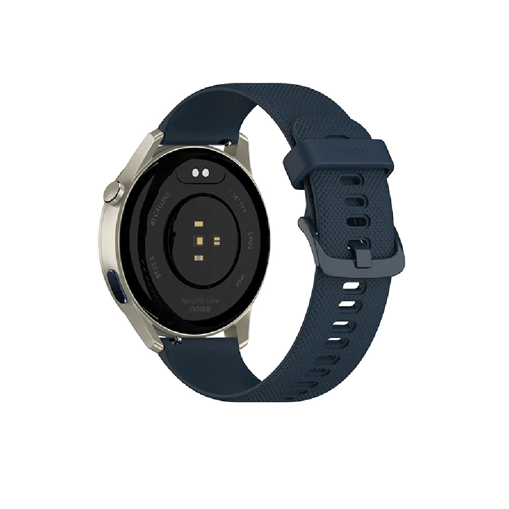 Noise Crew 1.38 Round Display with Bluetooth Calling, Metallic finish, IP68 Rating Smartwatch (Rose Pink Strap, Regular) - CarrotKart | India's first Open Box ecommerce platform