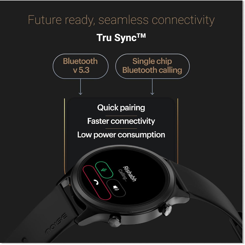 Noise Pulse 4 Max Smart Watch with AI Create (India's 1st Ever with Unlimited Watch Faces), AI Search, 1.96" AMOLED Display, Functional Crown, Premium Metallic Finish, Health Suite (Jet Black) - CarrotKart | India's first Open Box ecommerce platform