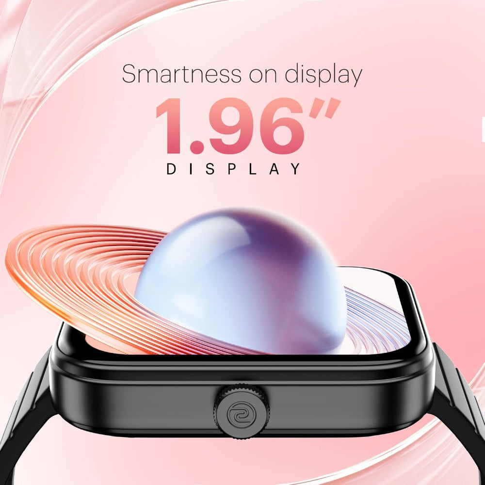 Noise ColorFit Pulse 3 with 1.96" Biggest Display Bluetooth Calling Smart Watch, Premium Build, Auto Sport Detection & 170+ Watch Faces Smartwatch for Men & Women (Deep Wine) - CarrotKart | India's first Open Box ecommerce platform