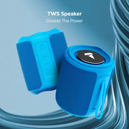 Boat Stone 350 Bluetooth Speaker with 10W RMS Stereo Sound, IPX7 Water Resistance, TWS Feature, Up to 12H Total Playtime, Multi-Compatibility Modes - CarrotKart | India's first Open Box ecommerce platform