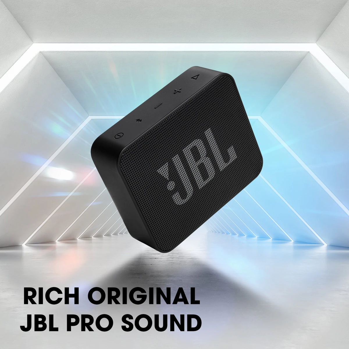 JBL Go Essential with Rich Bass, 5 Hrs Playtime, IPX7 Waterproof, Ultra Portable 3.1 W Bluetooth Speaker - CarrotKart | India's first Open Box ecommerce platform