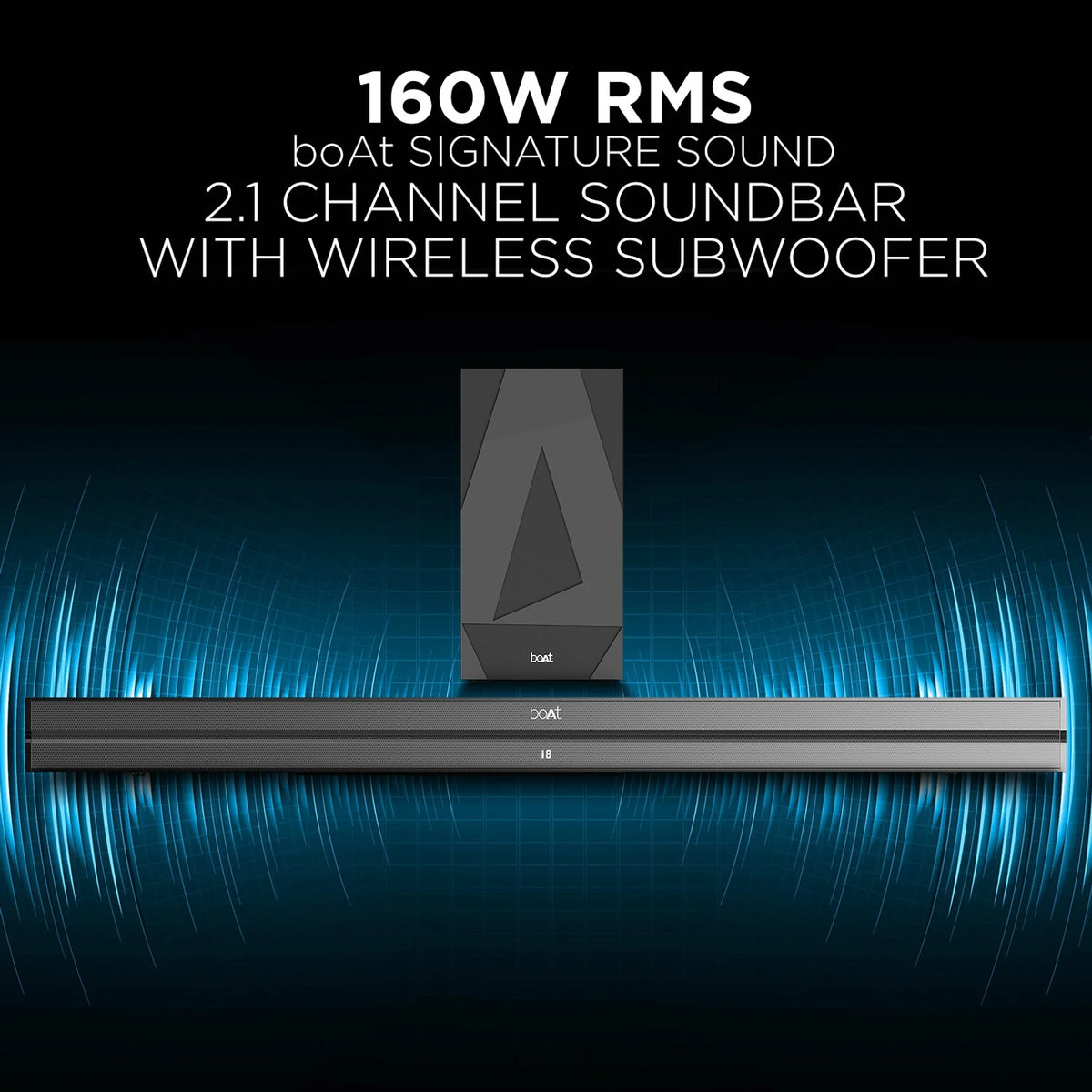 boAt Aavante Bar 2050 160W Soundbar 2.1 Channel - CarrotKart | India's first Open Box ecommerce platform