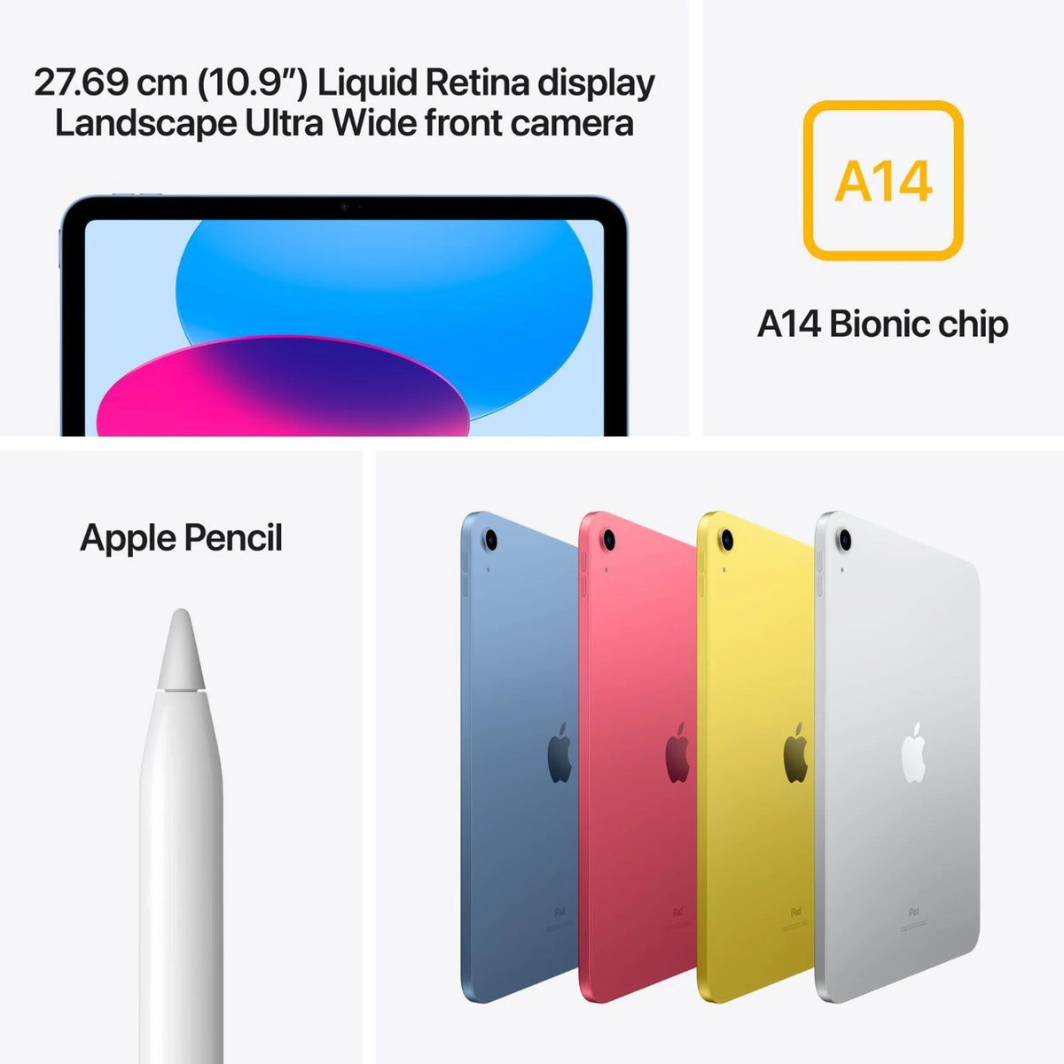 Apple iPad 10th Gen 256GB Wi-Fi Tablet - CarrotKart | India's first Open Box ecommerce platform