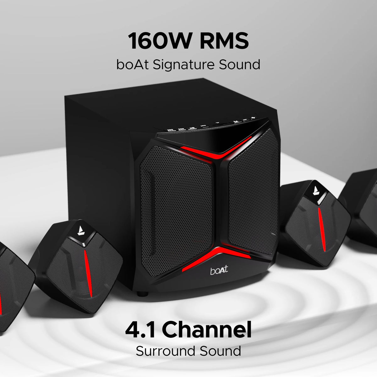 boAt Blitz 2000 PRO 80W Multimedia Speaker 4.1 Channel RGB - CarrotKart | India's first Open Box ecommerce platform