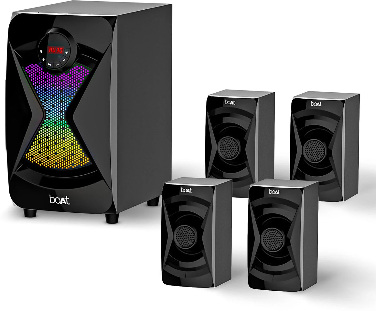 boAt Blitz 1500 Pro 80W Multimedia Speaker 4.1 Channel RGB - CarrotKart | India's first Open Box ecommerce platform