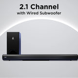 boAt Aavante Bar Aroha 100W Soundbar 2.1 Channel - CarrotKart | India's first Open Box ecommerce platform