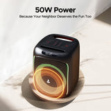 boAt PartyPal 185 180W Party Speaker with Mic and RGB - CarrotKart | India's first Open Box ecommerce platform