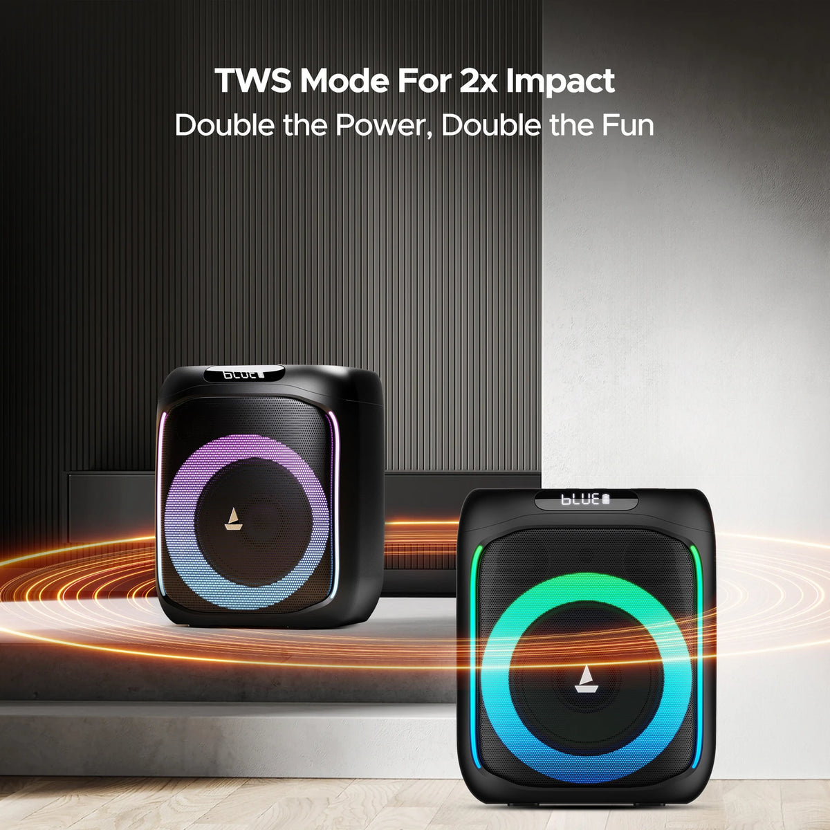 boAt PartyPal 185 180W Party Speaker with Mic and RGB - CarrotKart | India's first Open Box ecommerce platform
