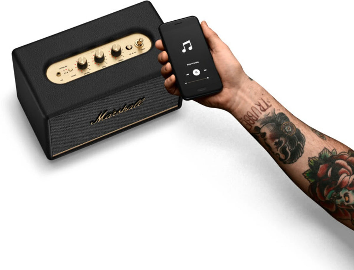 Marshall Acton III Wired Connectivity Home & RCA or 3.5mm input 60 W Bluetooth Home Audio Speaker (Cream, Stereo Channel) - CarrotKart | India's first Open Box ecommerce platform