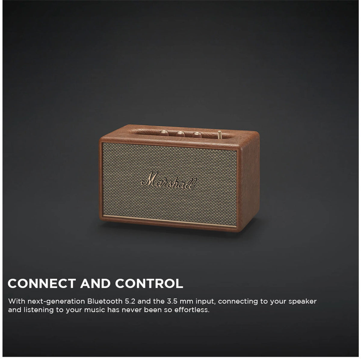Marshall Acton III Wired Connectivity Home & RCA or 3.5mm input 60 W Bluetooth Home Audio Speaker (Cream, Stereo Channel) - CarrotKart | India's first Open Box ecommerce platform