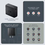 CMF by Nothing 100W Power GaN 5A 3-Port Charger with Cable - CarrotKart | India's first Open Box ecommerce platform