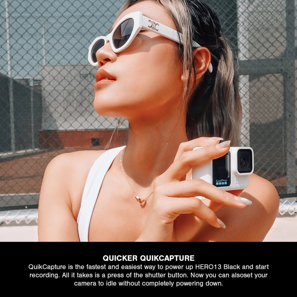 GoPro Hero13 Black Polar White Sports and Action Camera (Black, White, 27 MP) - CarrotKart | India's first Open Box ecommerce platform