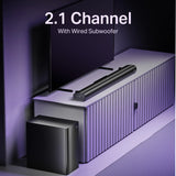 boAt Aavante Bar Aroha 100W Soundbar 2.1 Channel - CarrotKart | India's first Open Box ecommerce platform