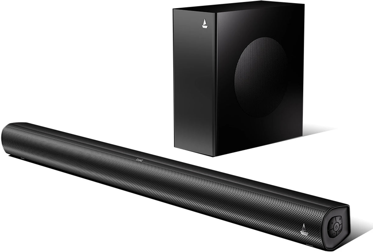 boAt Aavante Bar Quake Pro 120W Soundbar 2.1 Channel Wireless - CarrotKart | India's first Open Box ecommerce platform