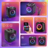 JBL Partybox Encore Essential, Dynamic Light Show ,6Hrs Playtime,Built-in Powerbank 100 W Bluetooth Home Audio Speaker (Black, Stereo Channel) - CarrotKart | India's first Open Box ecommerce platform