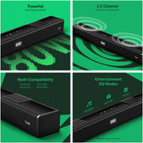 boAt Aavante Bar Raga 100W Soundbar 2.1 Channel - CarrotKart | India's first Open Box ecommerce platform