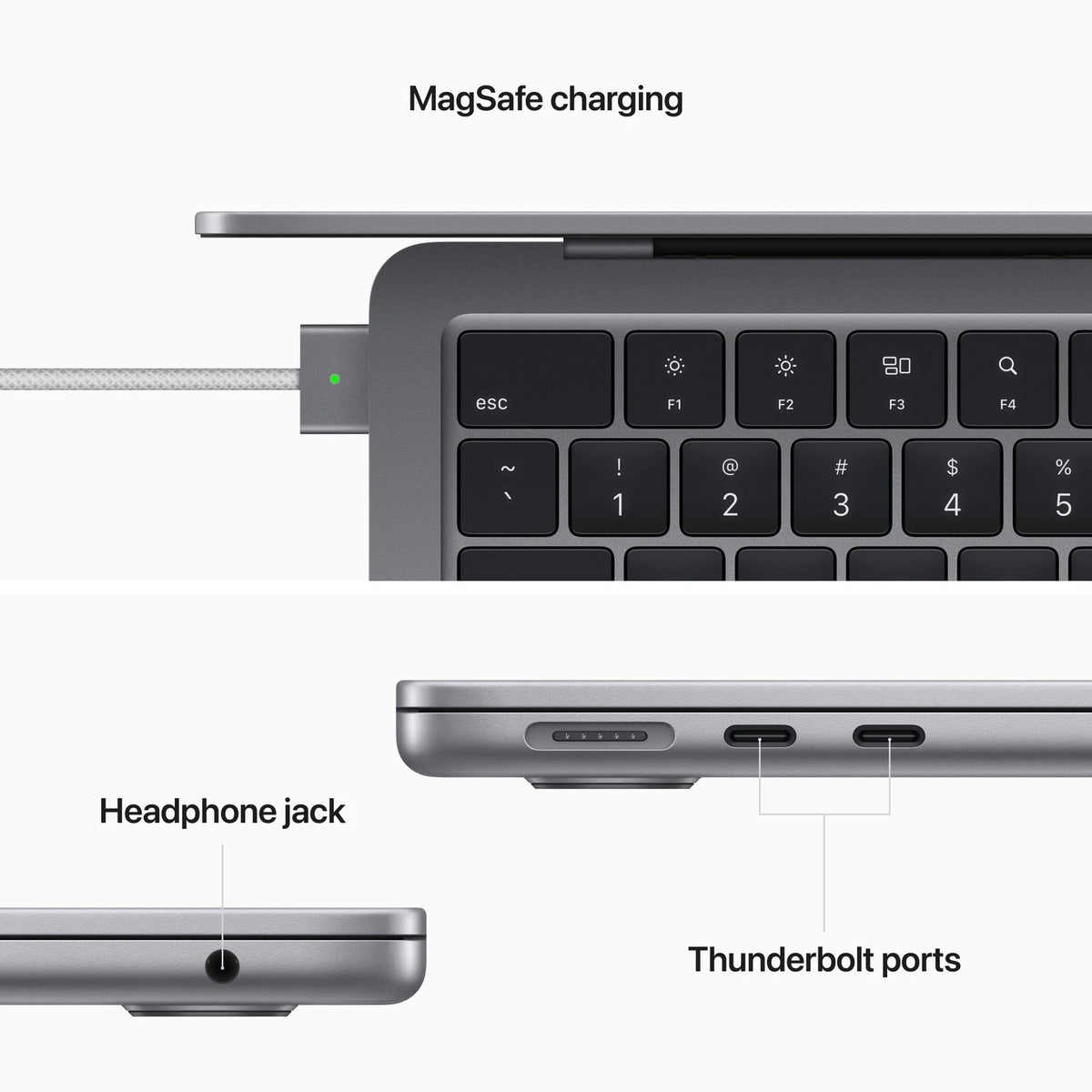 Apple MacBook AIR M2 - (8 GB/256 GB SSD/Mac OS Monterey) MLXW3HN/A (13.6 Inch, Space Grey, 1.24 Kg) - CarrotKart | India's first Open Box ecommerce platform