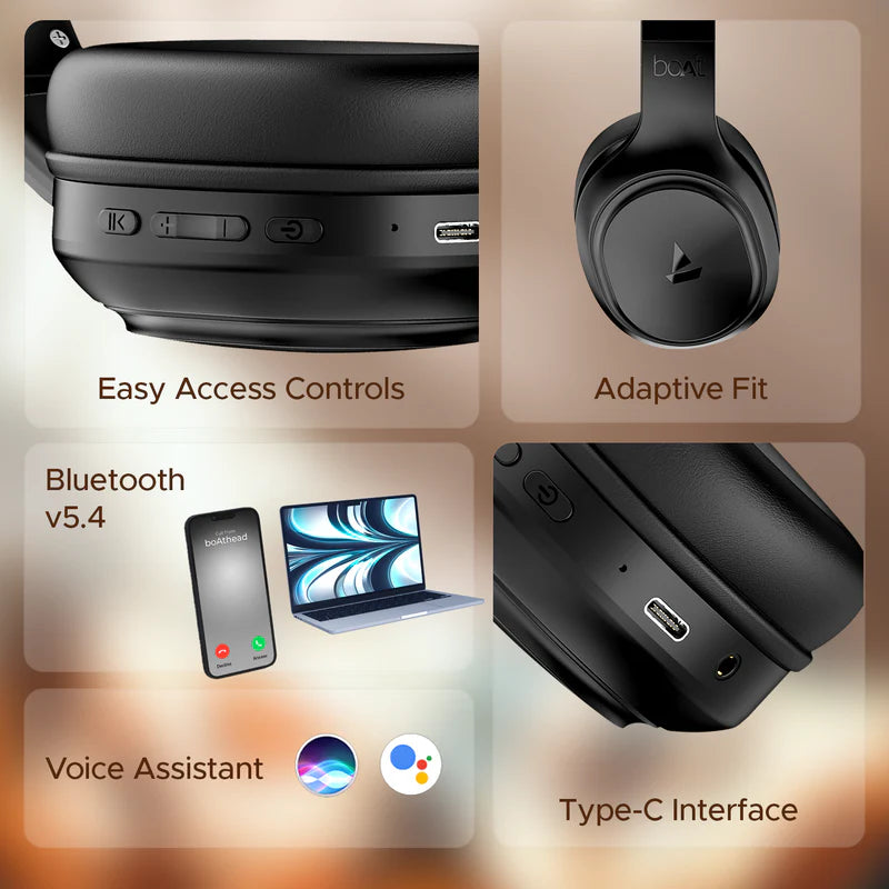 boAt Rockerz 430, 40ms Latency, 40H Battery, Stream Ad Free Music via App, Bluetooth Headset (Starry Night, On the Ear) - CarrotKart | India's first Open Box ecommerce platform
