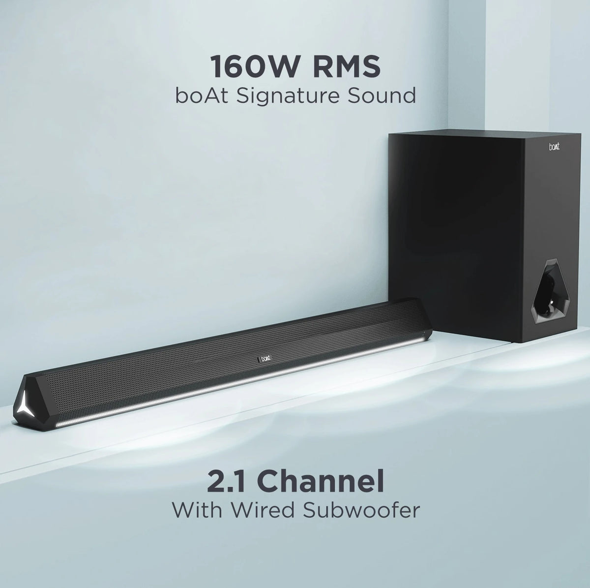boAt Aavante Bar Orion 160W Dolby Audio Soundbar 2.1 Channel - CarrotKart | India's first Open Box ecommerce platform