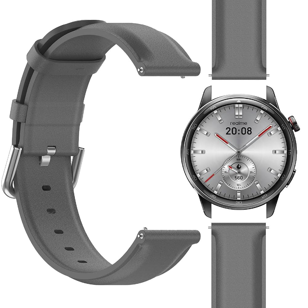 Realme Watch S2, 1.43" AMOLED Display, Super AI Engine & Upto 20 Days Battery Smartwatch (Grey Strap, One Size) - CarrotKart | India's first Open Box ecommerce platform