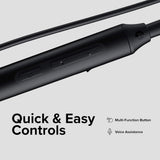 Redmi SonicBass Wireless In Ear Earphones with Mic Noise Cancellation, IPX4 Splash & Sweat Proof, Multi-Point Dual Pairing, Light-Weight Neckband, Bluetooth 5.0 & Up to 12 hrs of Playback Time (Black) - CarrotKart | India's first Open Box ecommerce platform