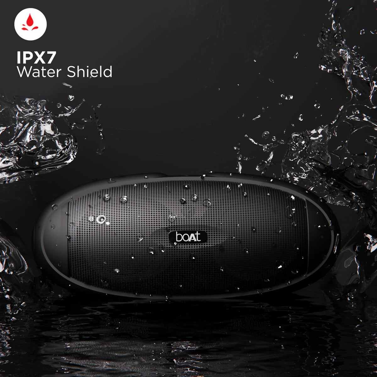 boAt Rugby Plus 16W Portable Bluetooth Speaker IPX7 7Hr - CarrotKart | India's first Open Box ecommerce platform