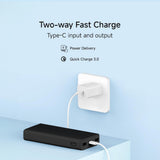 Xiaomi Power Bank 4i 20000mAh 33W Super Fast Charging PD |Smart 12 Layer Protection|Type C Input & Output|Triple Output Ports|Supports Android,Apple, Tablets, Earbuds,Watch(MI Powerbank),Black - CarrotKart | India's first Open Box ecommerce platform